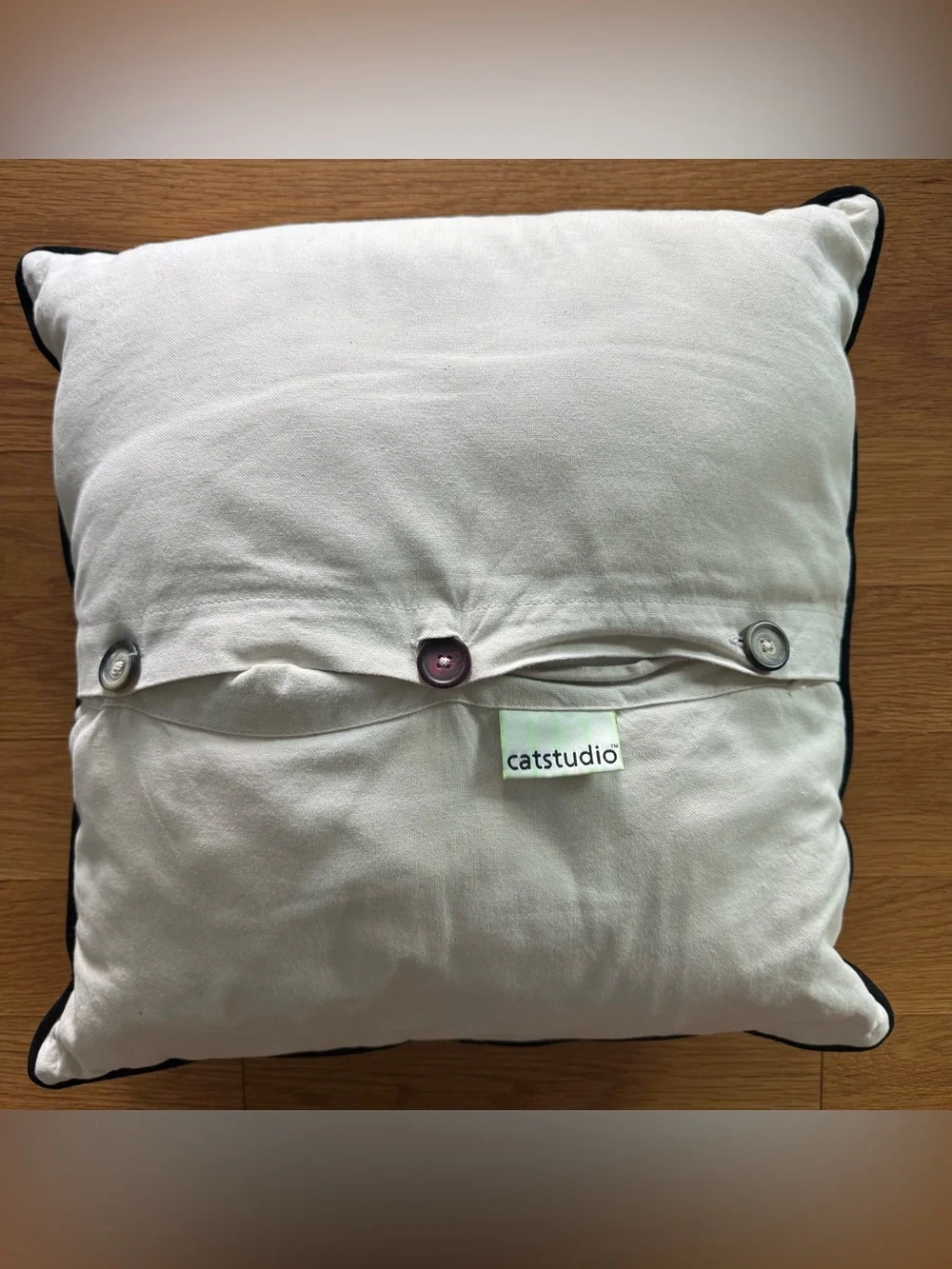 Catstudio Georgia Hand Embroidered Pillow State Travel Souvenir Atlanta GA